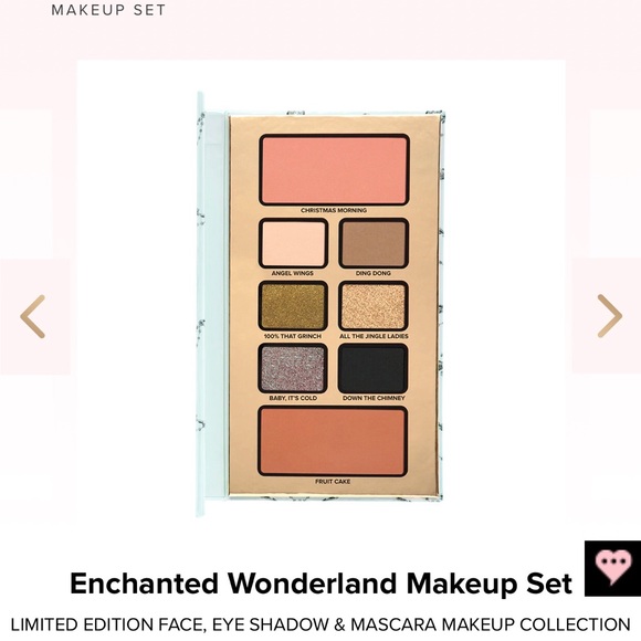 2 faced Enchanted Wonderland FACE, EYE SHADOW & MA - Picture 10 of 14